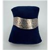Image 1 : Hammered Sterling Silver Cuff Bracelet