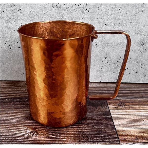 Hand Hammered Copper Mug Tankard
