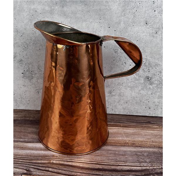 Antique Copper Pitcher