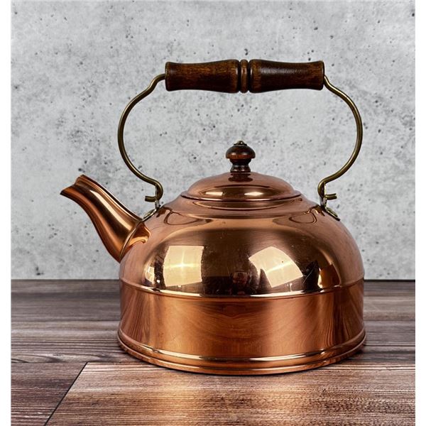 Revere Ware Copper Teapot Kettle