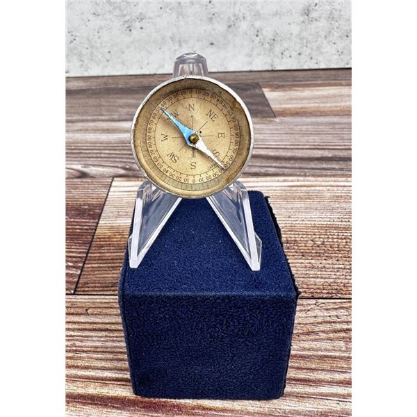 Antique Pocket Compass Made In Japan