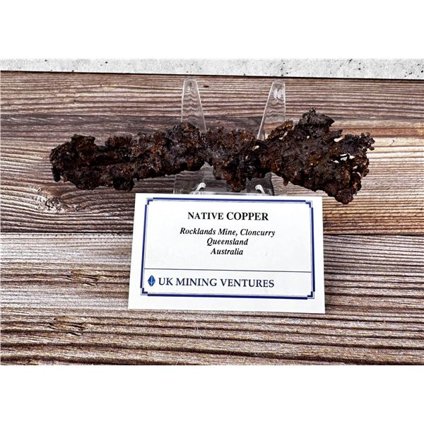 Native Copper Specimen Queensland Australia