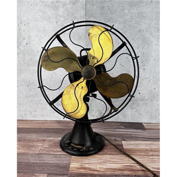 Emerson 24646 Brass Blade Electric Fan
