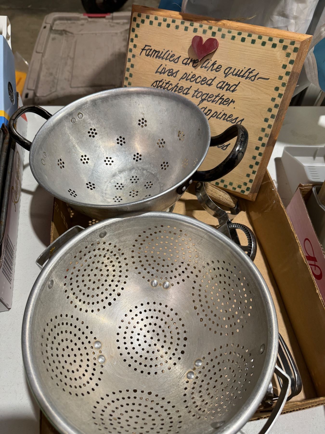 Vintage kitchen items