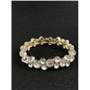 Image 1 : Vintage White Sparkling Rhinestones Stretch Bracelet