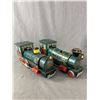 Image 1 : 2 Vintage Battery Operated Tin Toy Trains By Modern Toys Japan. Approx. 13"L
