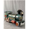 Image 6 : 2 Vintage Battery Operated Tin Toy Trains By Modern Toys Japan. Approx. 13"L