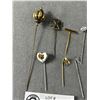 Image 3 : Vintage Hair Pin and Lot of Stick Pins