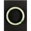 Image 3 : Pretty Solid Jade Bangle Bracelet, Approx. 2.75" Diameter
