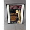 Image 1 : Framed Led Zeppelin Stair Way To Heaven Art Print Poster. Approx. 31" x 38"