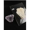 Image 1 : Amethyst Heart (Brazil,Retails $240.00) & Clear Quartz Display (Retails $680.00)