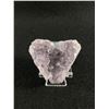 Image 4 : Amethyst Heart (Brazil,Retails $240.00) & Clear Quartz Display (Retails $680.00)