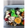 Image 2 : Lot Of Assorted Vintage Stuffie Toys
