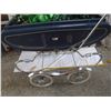 Image 2 : Vintage Baby Carriage Made into a Planter - Includes Artificial Plants