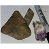 Image 1 : Small Lot of Stones & Amethyst Point