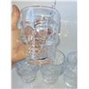 Image 2 : Set of 4 Thick Skull Beer Mugs or Steins