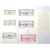 Image 1 : Kingdom of Hawaii, 1879 (Reprinted in 1995), ABNC Silver Certificate Banknote Souvenir Card Group