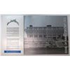 Image 2 : Bank of Israel, 1983, Uncut Sheet of 3 Banknotes with Commemorative Folder