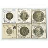 Image 1 : Republic of Argentina Group of Silver Coins, 1883 to 1978