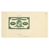 Image 1 : American Bank Note Co., 1921 Reverse Litho-Proof 50 Cents Ad Note