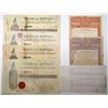 Image 1 : Bank of Madras, Government of West Bengal, & Bank of Bengal, 1876 to 1968, Assortment of Bonds and C