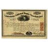 Image 1 : Louisiana National Bank of New Orleans, 1870, I/C Stock Certificate