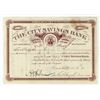 Image 1 : City Savings Bank, 1899, I/U Stock Certificate