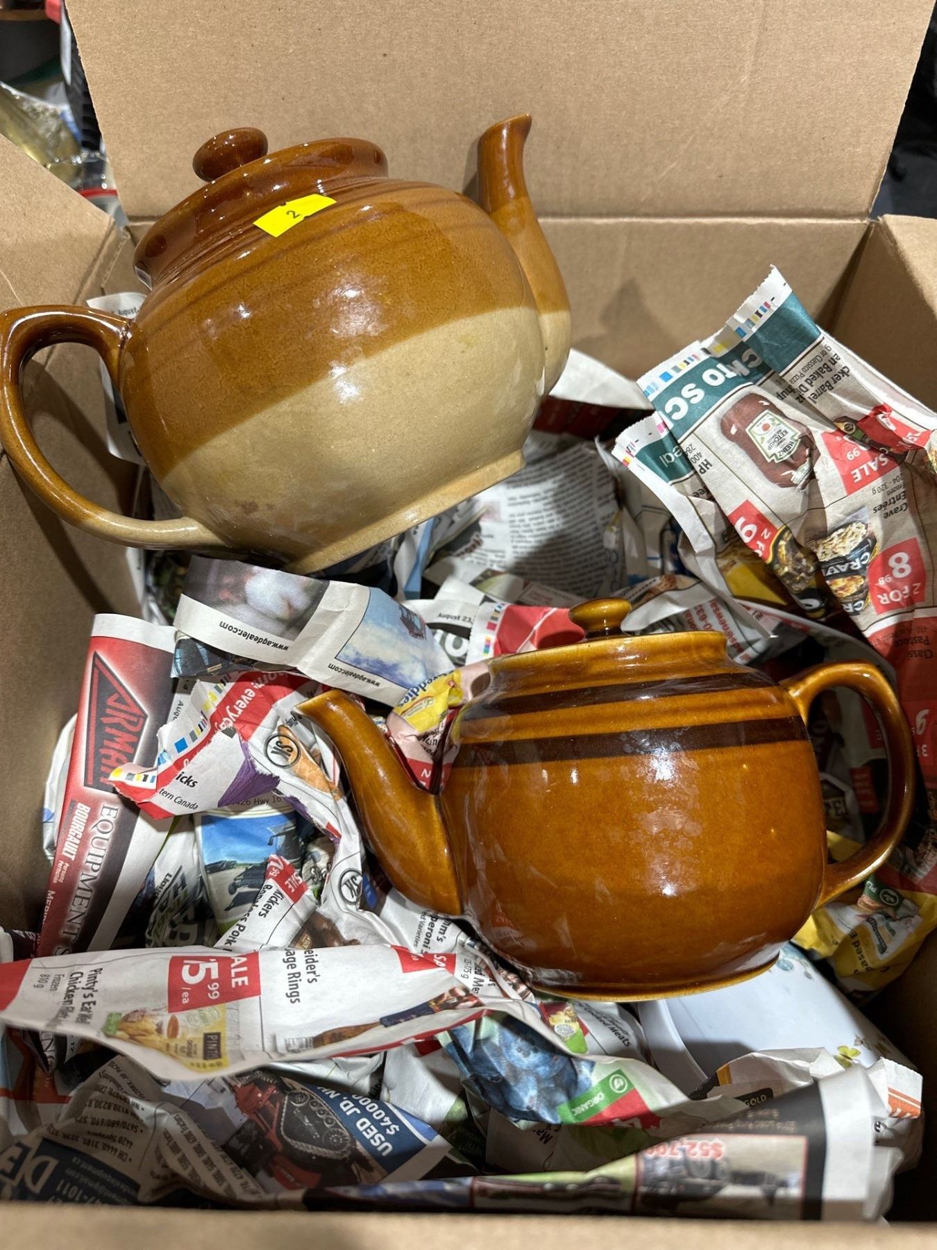 Teapots Collection Disaster Antique Brown Ware Teapot Collection - Beck Auctions Inc.