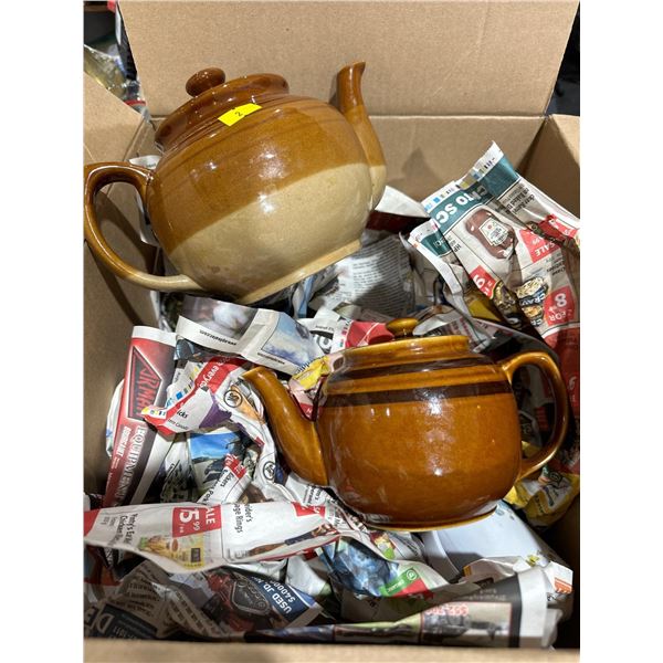 Antique Brown Ware Teapot Collection
