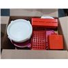 Image 2 : Two Large Boxes Mixed Tupperware