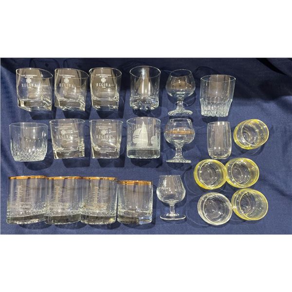 Collection of Various Glassware