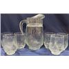Image 1 : Pitcher and 6 Glass Set