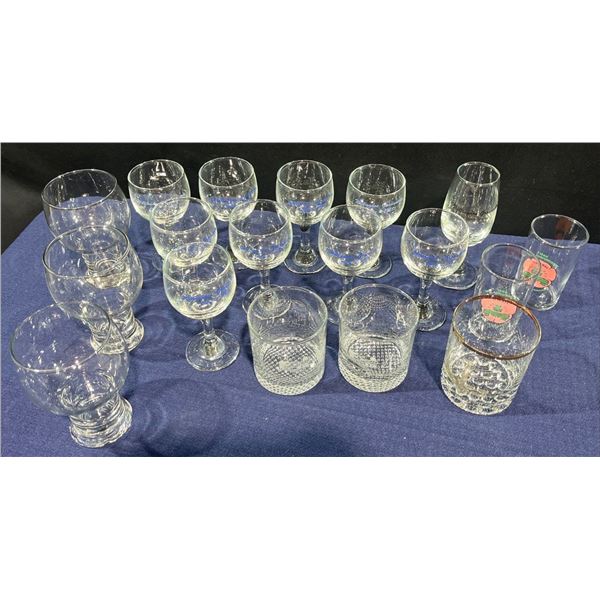 Assorted Glassware