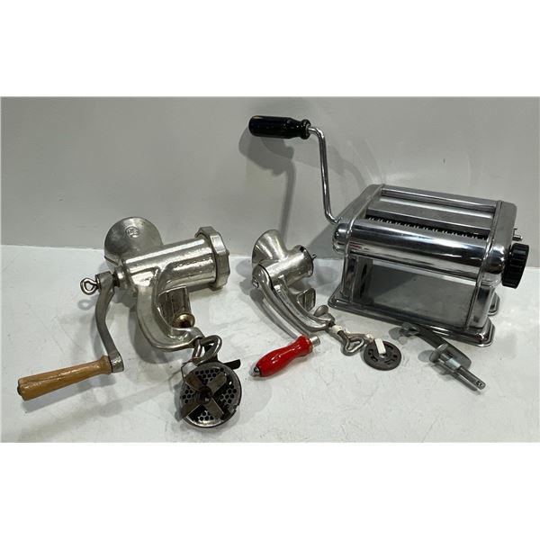 Meat Grinders and Pasta Maker