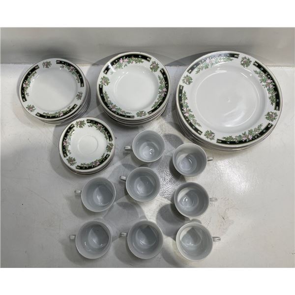 Floral Dish Dinner set