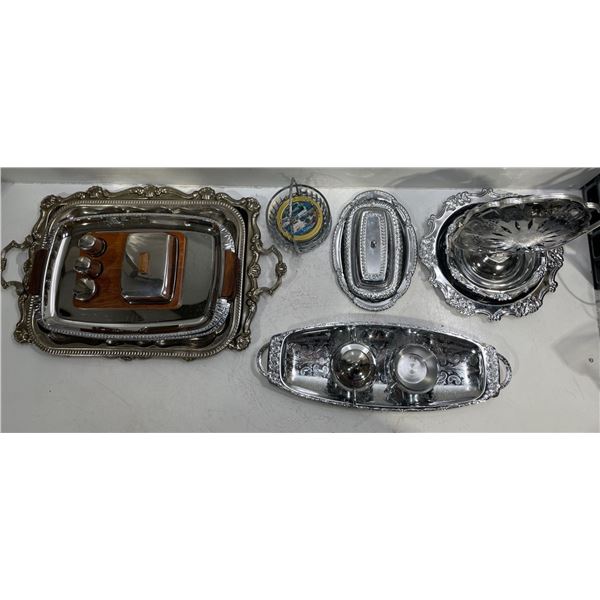 Collection of Metal Platers & More