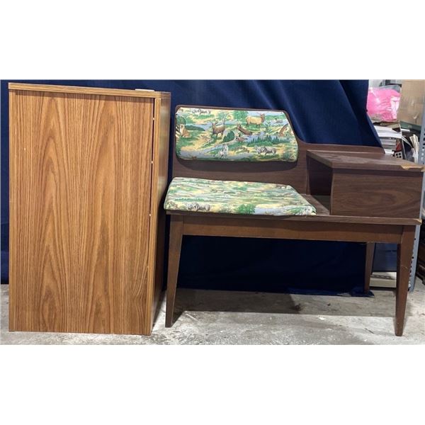Side table and Console Table (16.75X16.75, 29H and 32X16.5, 22H)