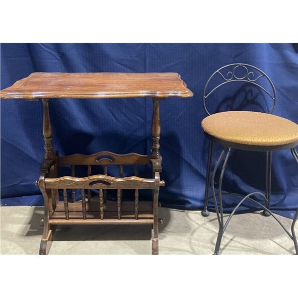 Table Desk and Chair (24X15, 25H