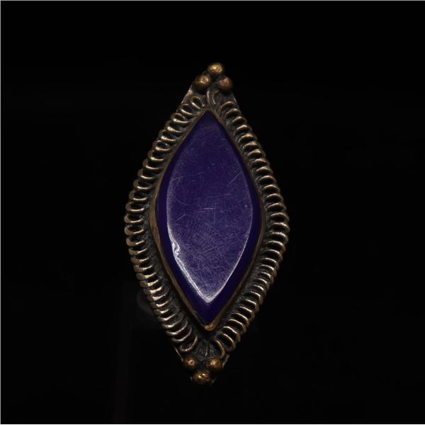 Vintage Tibetan Lapis Ring