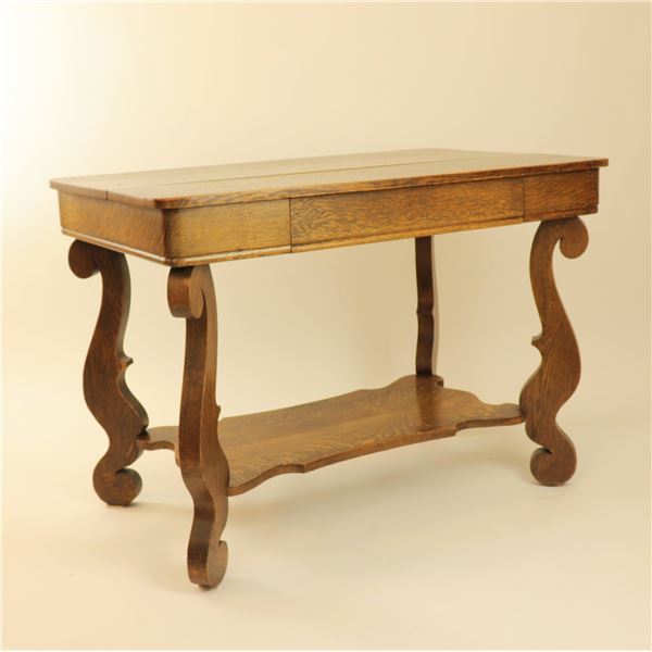 Antique Library Table