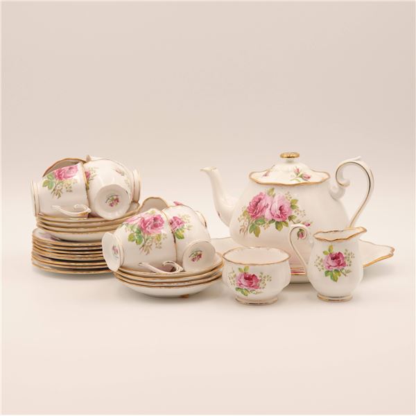 Tea Set by Royal Albert - American Beauty