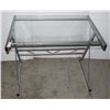 Image 1 : TEMPERED GLASS TOP DESK