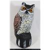 Image 1 : SOLAR POWERED DECOY OWL, EYES LIGHT UP