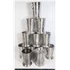 Image 1 : NEWPACK OF 12  STAINLESS STEEL CHALICES FROM INDIA