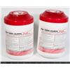 Image 1 : TWO TUBS OF SANI-CLOTH PLUS GERMICIDAL DISPOSABLE