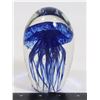 Image 1 : BLUE GLITTER JELLYFISH PAPERWEIGHT