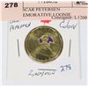 Image 1 : 2023 OSCAR PETERSEN COMMEMORATIVE LOONIE COLORED