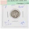 Image 1 : 1935 P USA MERCURY DIME 90% SILVER