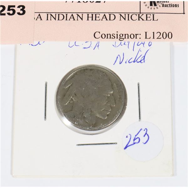 1936 USA INDIAN HEAD NICKEL