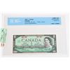 Image 1 : 1867-1967 $1.00 BILL GRADED GUNC-65 FROM 100 PACK